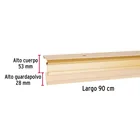 Guardapolvo automático 90 cm dorado, HERMEX 4
