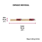 Guardapolvo automático 90 cm dorado, HERMEX 6