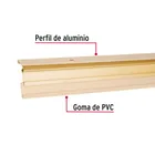 Guardapolvo automático 100 cm dorado, HERMEX 3