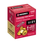 Cerradura para mueble, modelo 21, latón, HERMEX 6