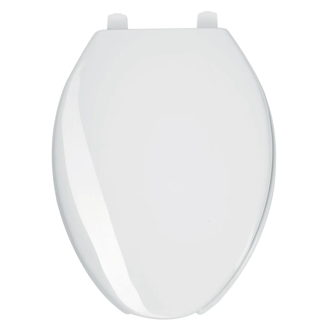 Asiento alargado para WC, abierto, blanco, AQUA