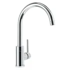 Monomando cromo cuello alto para fregadero, FOSET ELEMENT 1