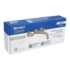 Mezcladora satín de pared para lavabo, FOSET ELEMENT 5