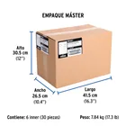 Céspol flexible de PVC para lavabo, FOSET 6