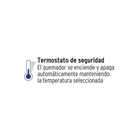 Parrilla eléctrica 2 quemadores de disco, blanca, VOLTECK 4