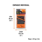 Juego de 29 brocas HSS para metal en estuche, TRUPER EXPERT 3