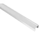 Riel superior 'JJ' de aluminio para sistemas corredizos 3 m 1
