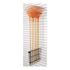 Rack para escobas metálicas, TRUPER 1