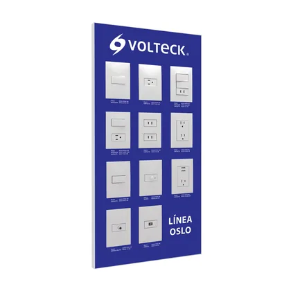 Exhibidor de línea Oslo, VOLTECK