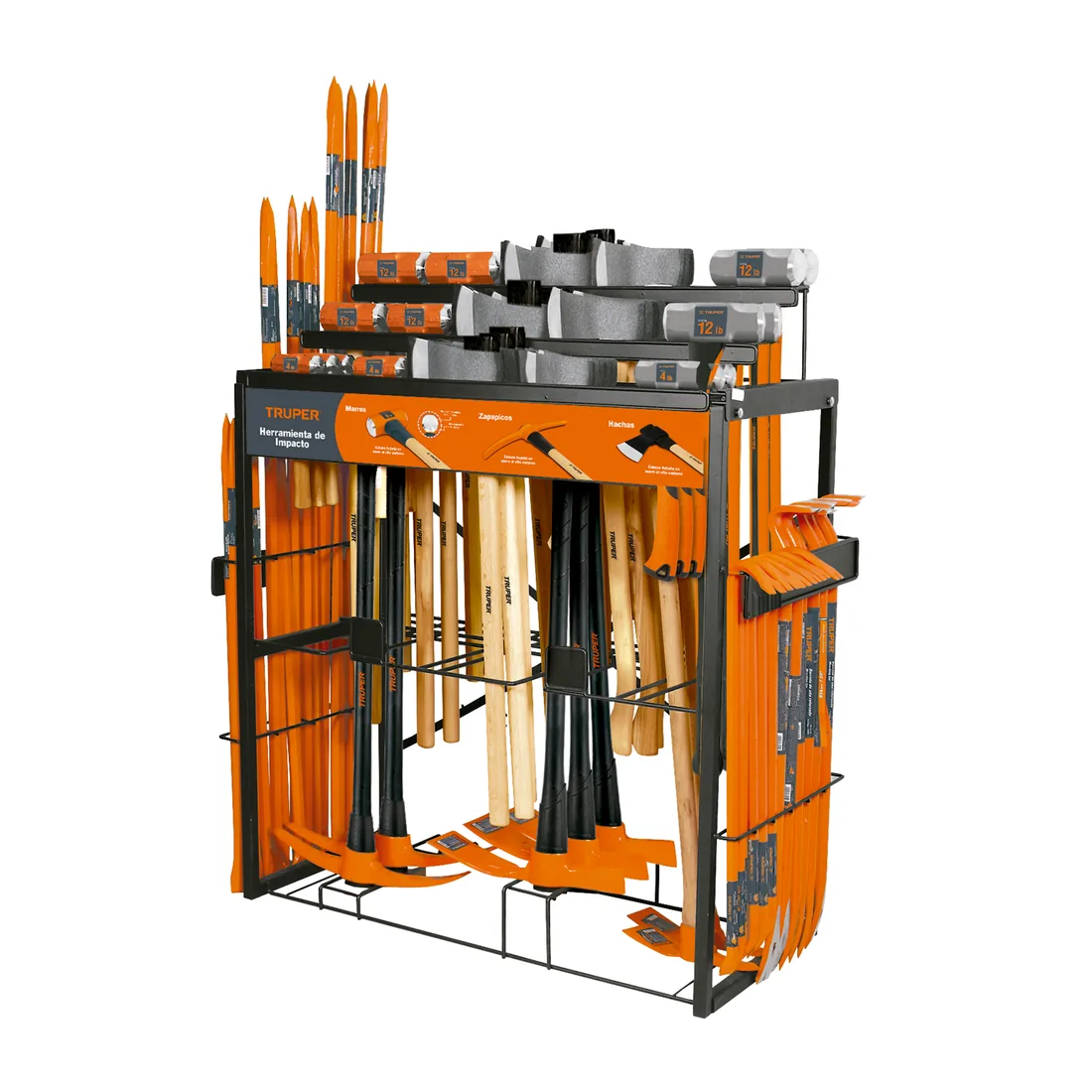 Rack para herramientas de alto impacto, México, TRUPER