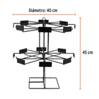 Rack de impulso giratorio, TRUPER 3