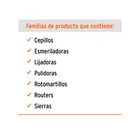 Mueble exhibidor con herramienta eléctrica 3