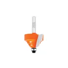 Broca para router, doble romana, 1-3/8' con balero, TRUPER 1