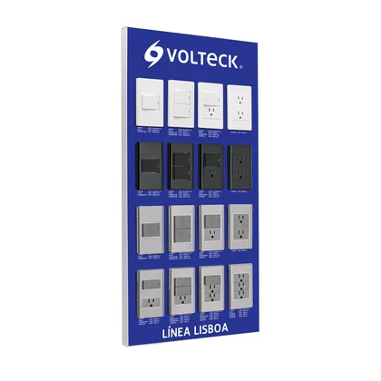 Exhibidor línea Lisboa, VOLTECK