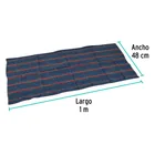 Jerga gris plana de 1 m x 48 cm, KLINTEK 3