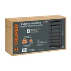 Estante metálico 8 repisas capacidad 80kg, 85x45x180, TRUPER 5
