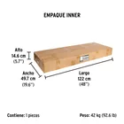 Góndola de pared 100 x 220 cm, PRETUL 4