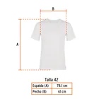 Playera cuello redondo para hombre, blanca, EG, TRUPER 3