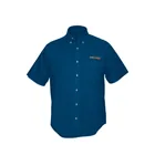 Camisa de mezclilla manga corta para hombre, EG, TRUPER 1
