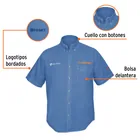 Camisa de mezclilla manga corta para hombre, EEG, TRUPER 2