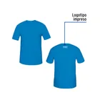 Playera cuello redondo para hombre, azul, EG, FOSET 2