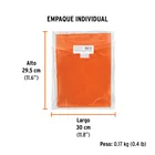 Playera cuello redondo para hombre, naranja, G, TRUPER 6