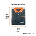 Playera polo performance para mujer, gris, CH, TRUPER 6