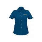 Camisa de mezclilla manga corta para mujer, EG, TRUPER 1