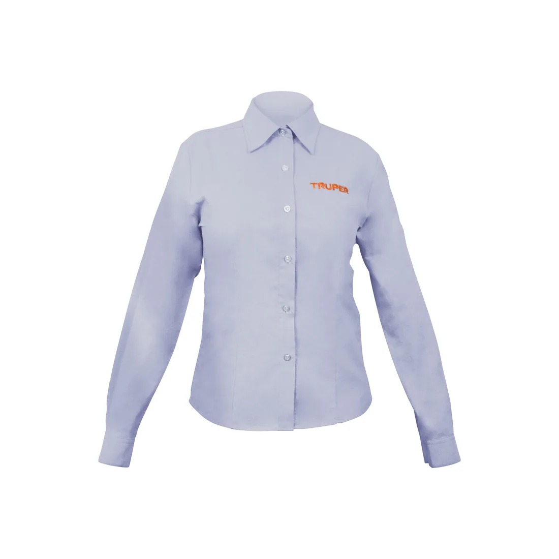 Camisa manga larga para mujer, azul, G, TRUPER
