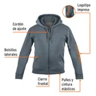 Sudadera gris para caballero, talla EG, TRUPER 3