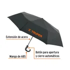 Paraguas compacto de 100 cm, TRUPER 2
