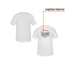 Playera cuello redondo para hombre, blanca, CH, TRUPER 2