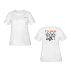 Playera cuello redondo para mujer, blanca, M, TRUPER 1