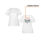 Playera cuello redondo para mujer, blanca, M, TRUPER 2