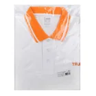 Playera polo performance para hombre, blanca, EEG, TRUPER 5