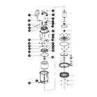 Bomba sumergible hierro fundido, agua limpia, 3/4 HP, TRUPER 6