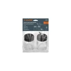 Juego de 2 vasos de 15 ml y adaptador para aerógrafo AERO-8 3