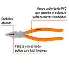 Pinza para electricista 9' mango de PVC, TRUPER 2