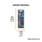 Desarmador de precisión de cruz PH000 mango ergonómico 5