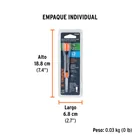 Desarmador de precisión punta torx T5 mango ergonómico 5