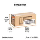 Desarmador de precisión punta torx T6 mango ergonómico 6