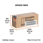 Desarmador de precisión punta torx T8 mango ergonómico 6