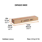 Desarmador plano de golpe 3/8' x 10', TRUPER EXPERT 6