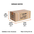 Desarmador plano de golpe 3/8' x 10', TRUPER EXPERT 7