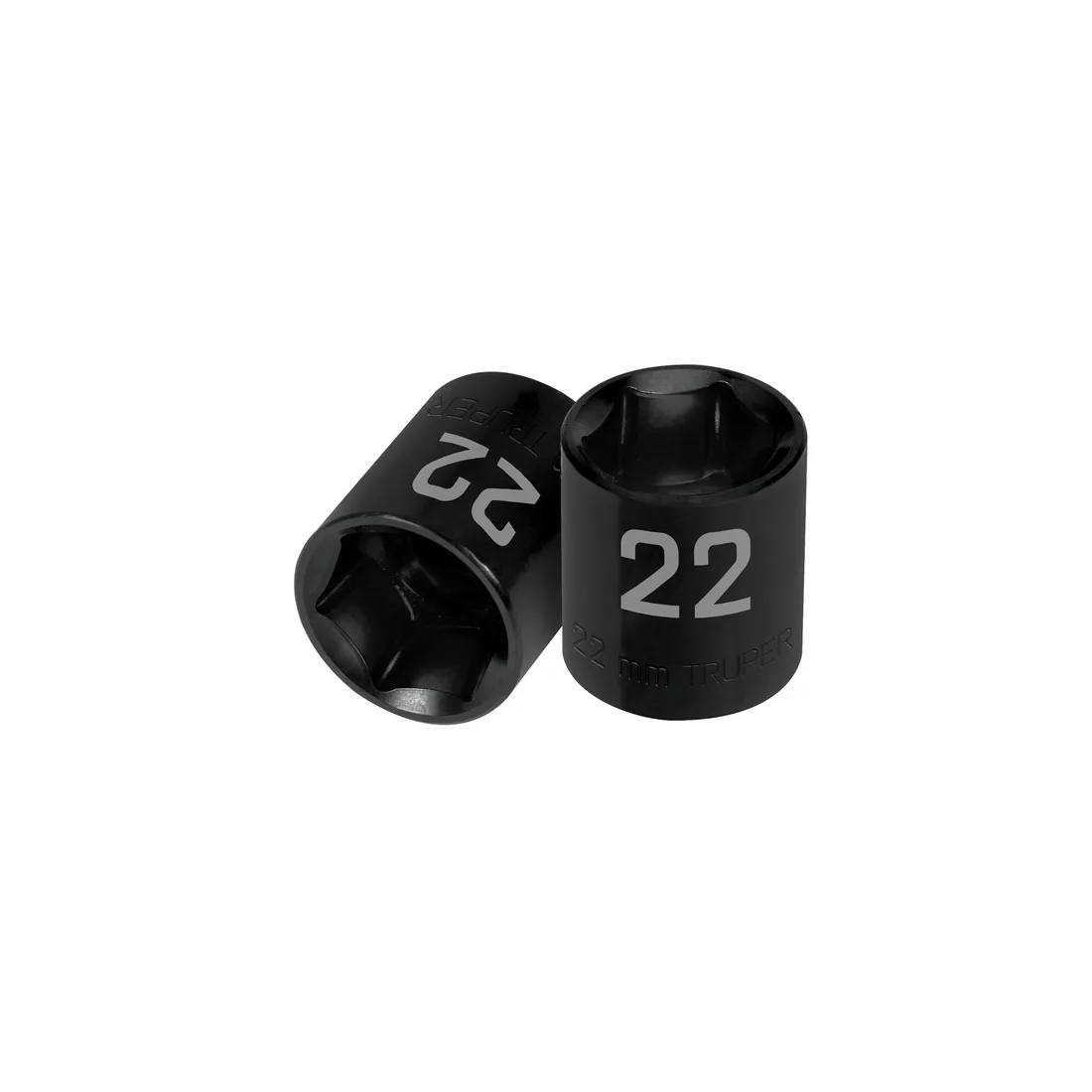 Dado de impacto de 22 mm, 6 puntas, cuadro 1/2', TRUPER