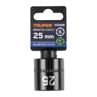 Dado de impacto de 25 mm, 6 puntas, cuadro 1/2', TRUPER 4