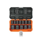 Juego de 12 dados cuadro 1/2' de impacto 6 puntas std 1