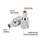 Dado de 4 mm, 12 puntas, cuadro 1/4', TRUPER 2