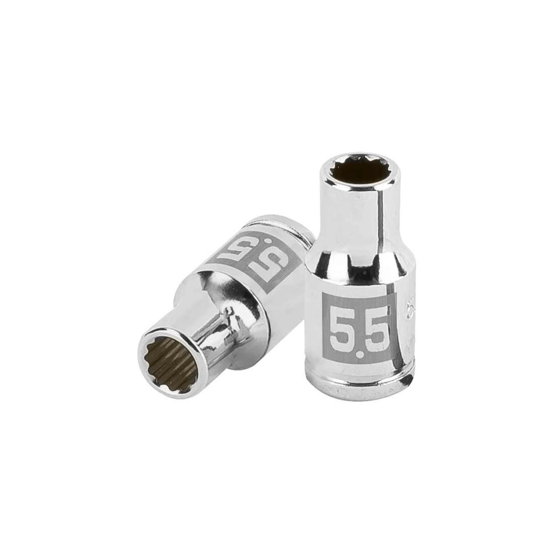 Dado de 5.5 mm, 12 puntas, cuadro 1/4', TRUPER