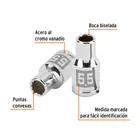 Dado de 5.5 mm, 12 puntas, cuadro 1/4', TRUPER 2